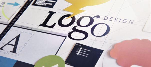 Logo design concept for graphic designers and design agencies services. Concept for web banners, internet marketing, printed material, presentation templates.